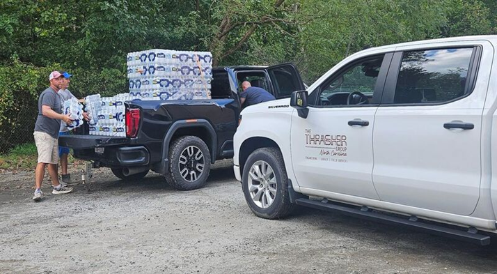Thrasher NC truck and disaster recovery supplies