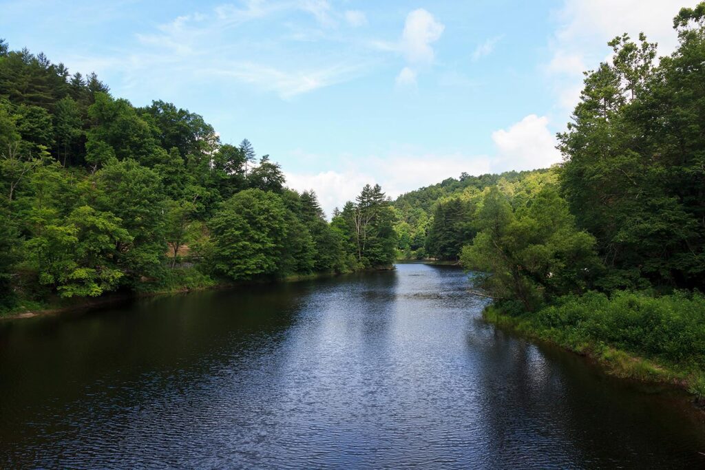 Protecting water sources, like rivers, are vital to PFAS compliance.